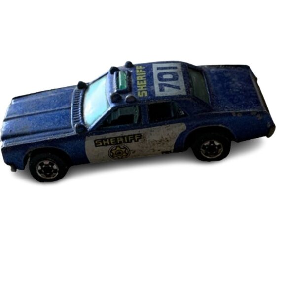 Vintage Hot Wheels 1977 Sheriff Patrol 701 Die Cast Metal Car Malaysia - Picture 6 of 7